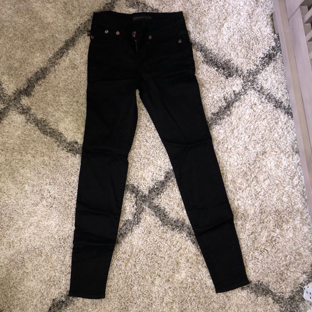 Rock & Republic Kashmiere Black Jeans